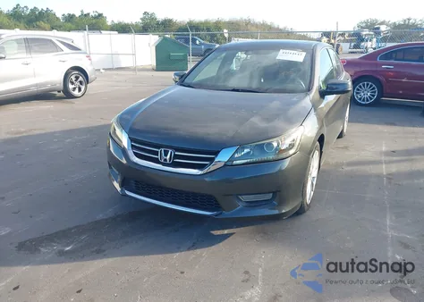 2013 Honda Accord Ex-L V-6 from USA, damaged, VIN 1HGCR3F88DA002209